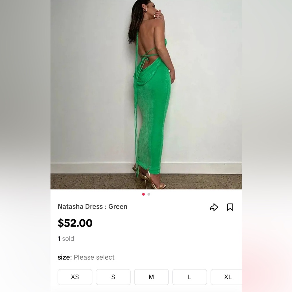 💚BRAND NEW💚 Essential Green Dress